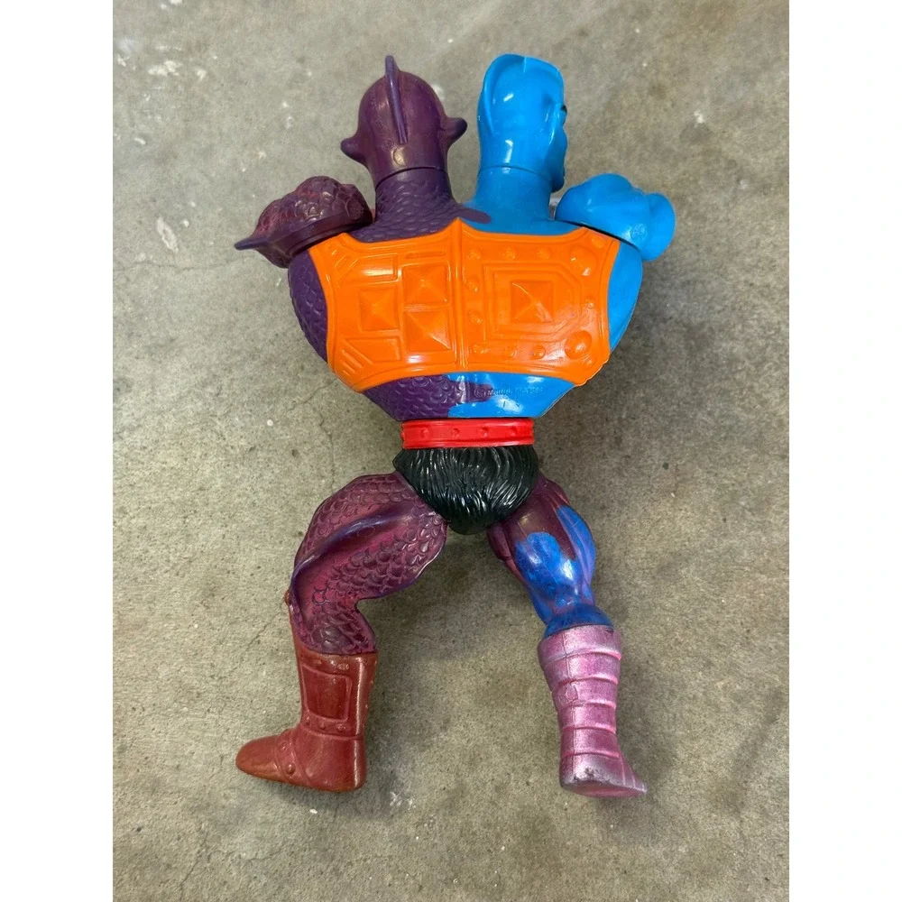 Vintage 1984 Mattel Masters of the Universe Two-Bad Action Figure MOTU He-Man